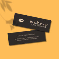 Coole dunkelrosa Lippen Makeup Artist