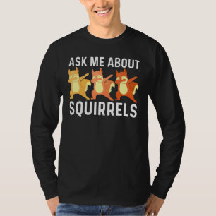 Coole Eichhörnchenkunst Männer Chipmunk Prärie F T-Shirt