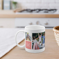 Coole einfache Fotomaterial und Monogramm