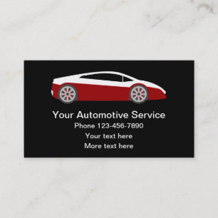 Coole einfache Vorlage für die Automatisierungska Visitenkarte