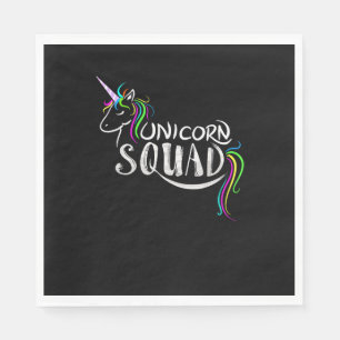 Coole Einhornscheibe _ Funny Magical Reitteam Serviette