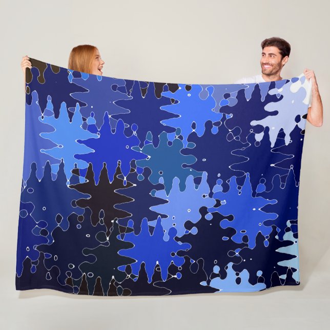 COOLE, einzigartige Formen Fleecedecke (Beispiel)