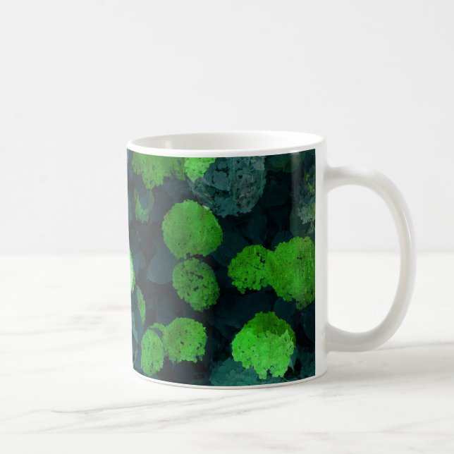 Coole, einzigartige Kunst des Blumenmusters / Blum Kaffeetasse (Rechts)