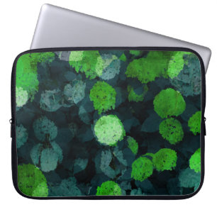 Coole, einzigartige Kunst des Blumenmusters / Blum Laptopschutzhülle