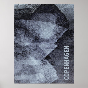 Coole, einzigartige moderne Designkunst aus Kopenh Poster