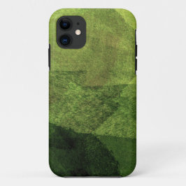 coole, einzigartige, moderne grüne Malkunst Case-Mate iPhone Hülle