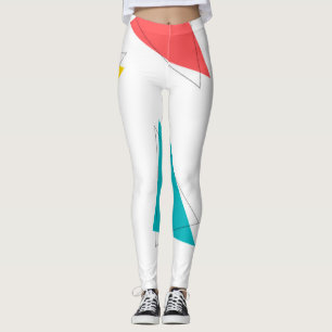 Coole, einzigartige, trendige, bunte Dreiecke in d Leggings