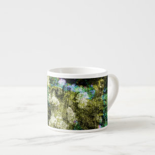 Coole, einzigartige, trendige digitale Kunst der B Espressotasse