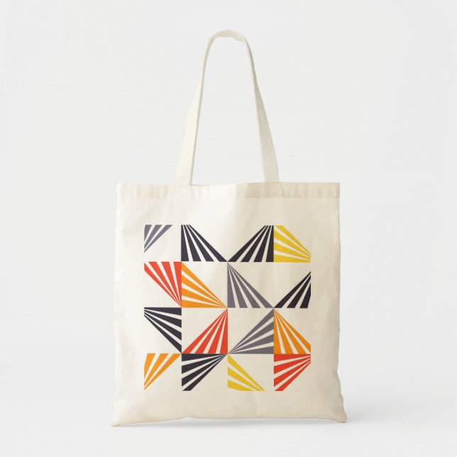 Coole, einzigartige, trendige, urbane, bunte Dreie Tragetasche (Vorne)