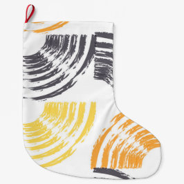 Coole, einzigartige, trendige, urbane, farbenfrohe großer weihnachtsstrumpf