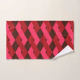 Coole, einzigartige, trendige, urbane geometrische handtuch