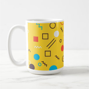 Coole, einzigartige, trendige, urbane geometrische kaffeetasse