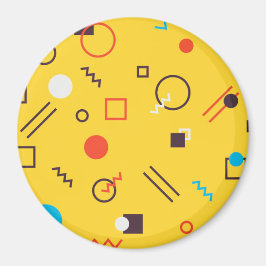 Coole, einzigartige, trendige, urbane geometrische magnet