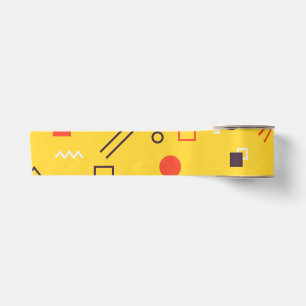 Coole, einzigartige, trendige, urbane geometrische satinband