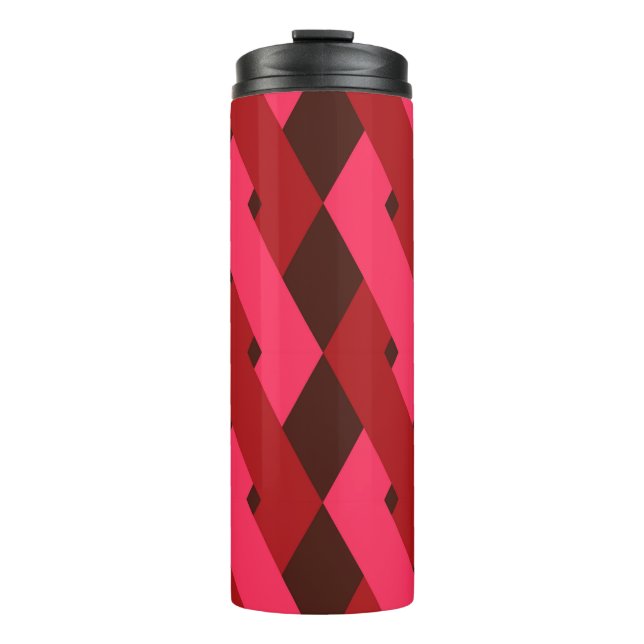 Coole, einzigartige, trendige, urbane geometrische thermosbecher (Vorderseite)