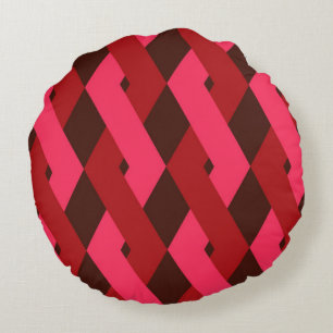 Coole, einzigartige, trendy, städtische rundes kissen