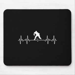 Coole Eishockey-Kunst für Männer Frauen Eishockeys Mousepad