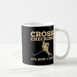 Coole Eishockey-Kunst Männer Frauen Feldhockey-Lie Kaffeetasse