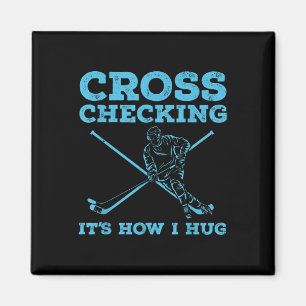 Coole Eishockey-Kunst Männer Frauen Feldhockey-Lie Magnet