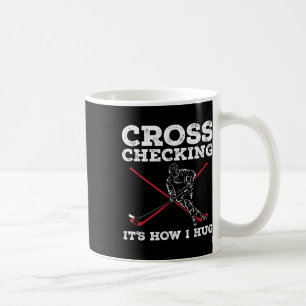 Coole Eishockey-Kunst Männer Frauen Feldhockeylieb Kaffeetasse