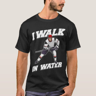 Coole Eishockeyspieler Kunst Für Männer Frauen Eis T-Shirt