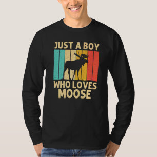 Coole Elche für Jungen Kinder Elch Elch Hu Elch El T-Shirt
