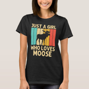 Coole Elche für Mädchen Kinder Elche Alaska Elk Hu T-Shirt