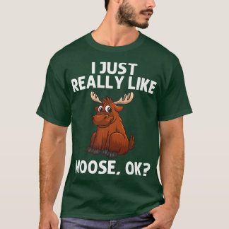 Coole Elche für Männer Frauen Hirsche Alaska Elche T-Shirt