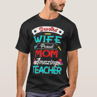 Coole engagierte Ehefrau stolz Mama Phantastisch L T-Shirt