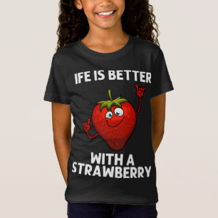 Coole Erdbeere für Männer - Frauen - Erdbeeren B T-Shirt