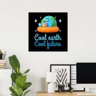 Coole Erde, Coole Zukunft - Erde Poster