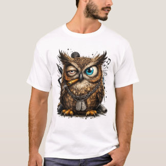 Coole Eulen Streetwear T-Shirt