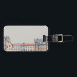 Coole Europäische Gebäude Foto Gepäckmarke Gepäckanhänger<br><div class="desc">Coole Europäische Gebäude Foto Gepäckmarke</div>