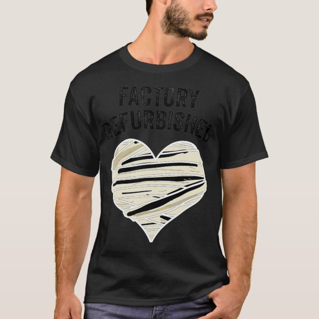 Coole Fabrik renoviertes Herz Funny Open Heart Su T-Shirt (Vorderseite)