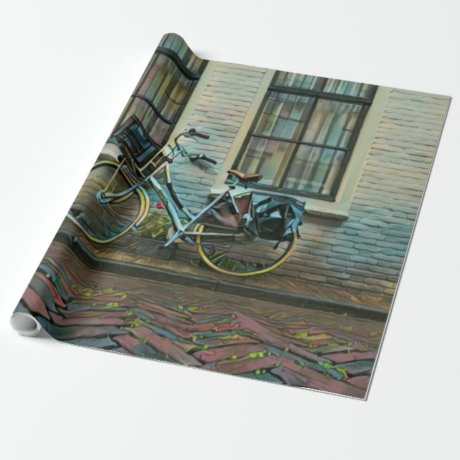 Coole Fahrradgeschenke Geschenkpapier (Ungerollt)