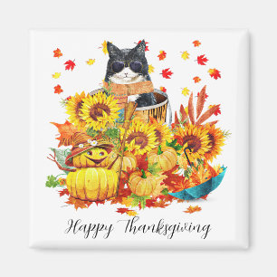 Coole Fallkatze Magnet
