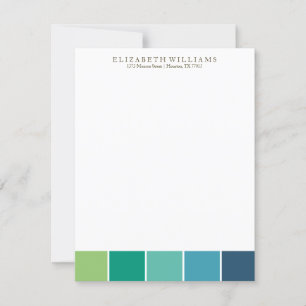 Coole Farbblöcke Danke an die Karten