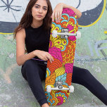 Coole Farben Modernes Abstraktes Blumenmuster Skateboard<br><div class="desc">Dieses moderne Design zeichnet sich durch ein cooles und trendiges,  buntes,  modernes abstraktes Blumenmuster aus #skateboarding #Skate #skateboard #skatelife #sk #skateboardingisfun #Skater #skatepark #skateshop #skateeverydamnday #skateeverydamnday #skateboarder #skateboarden #Skaten #life #skatergil #trendy #trendy #skatall coole #outdoor</div>