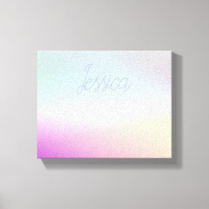 Coole Farbenfrohe Ombre-Farbverläufe und Ihr Scrip Leinwanddruck