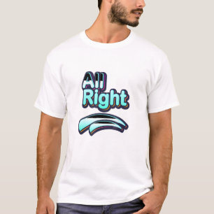 Coole Farbige Alle rechten Anführungszeichen Grafi T-Shirt