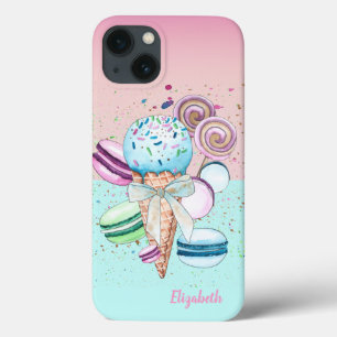 Coole Farbige Eiscreme Makronen Case-Mate iPhone Hülle