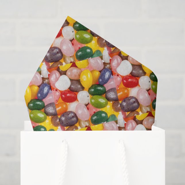 Coole, farbige Osterbohnen Seidenpapier (Geschenktüte)