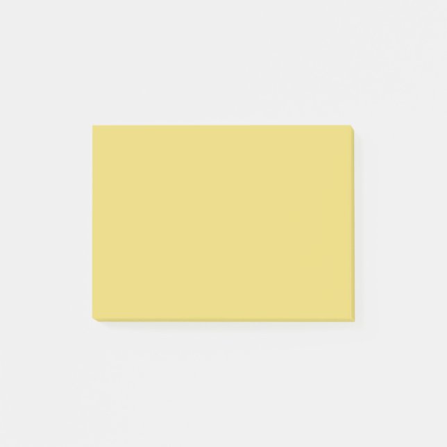 Coole Farbkoordination der Gelbrose Post-it Klebezettel (Vorderseite)