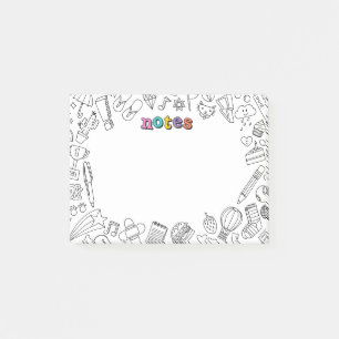 Coole Farbnachrichten Post-it Klebezettel