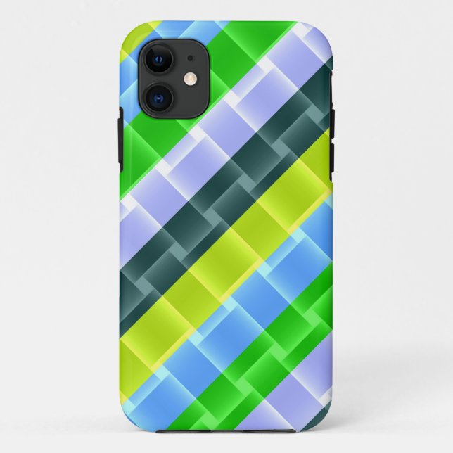 Coole Farbstreifen, modernes Design 2 Case-Mate iPhone Hülle (Rückseite)