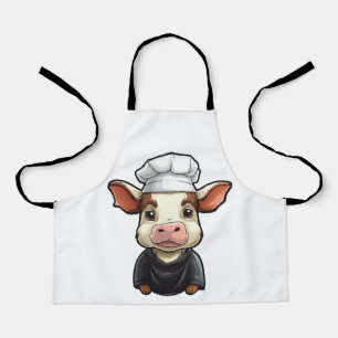 Coole Farm Tierfreude Art Niedlicher Koch Kuh Schürze
