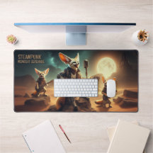 Coole Fennec Foxes Rock Acoustic Guitars in der Wü