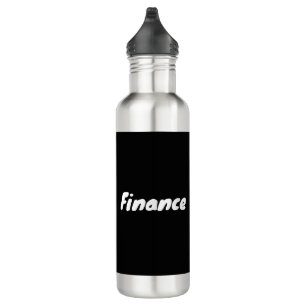 Coole Finanzabteilung Edelstahlflasche