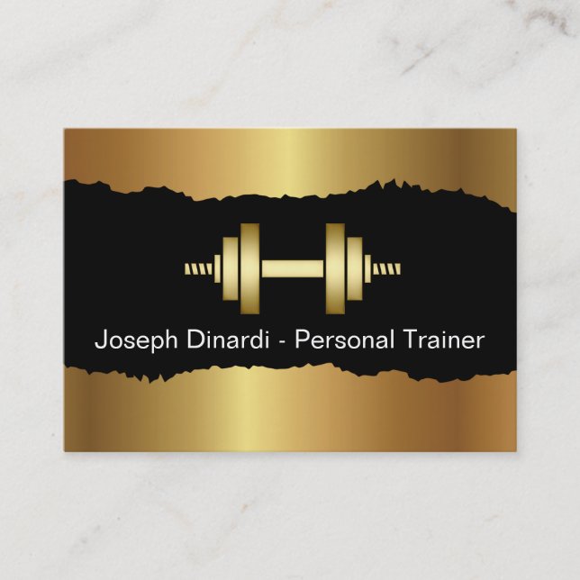 Coole Fitness-Trainer-Geschäfts-Karten Visitenkarte (Vorderseite)