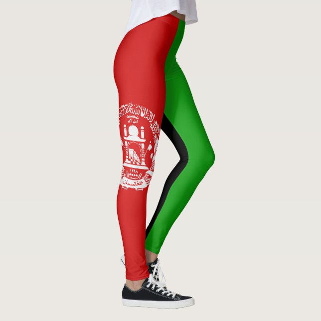 Coole Flagge Afghanistans Leggings (Rechts)